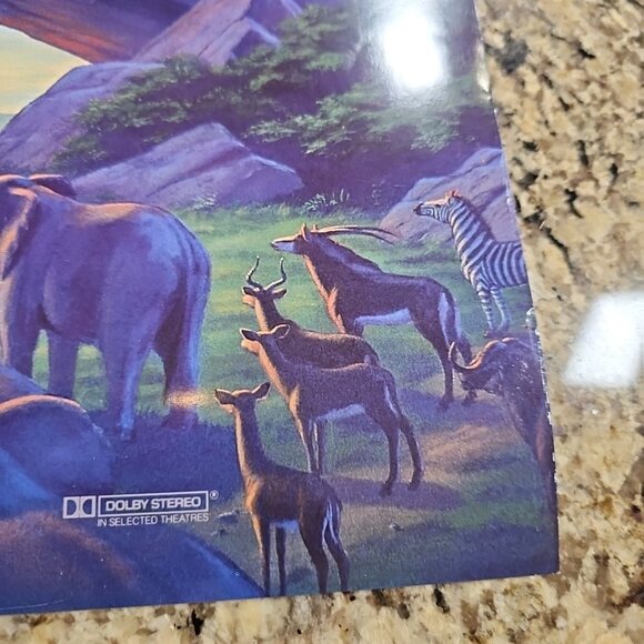 THE LION KING (1994) 2 Sided Original Movie Theate Poster ROLLED 27” x 40” 90’s - Picture 5 of 16